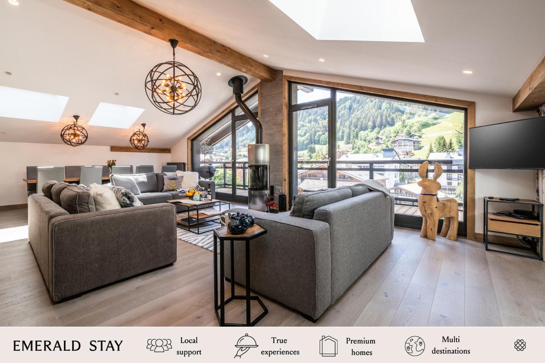 Ozigo Penthouse Les Gets - By Emerald Stay Экстерьер фото